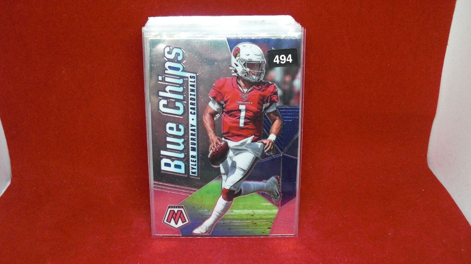 Kyler Murray mosaic blue chips (1 of 1)