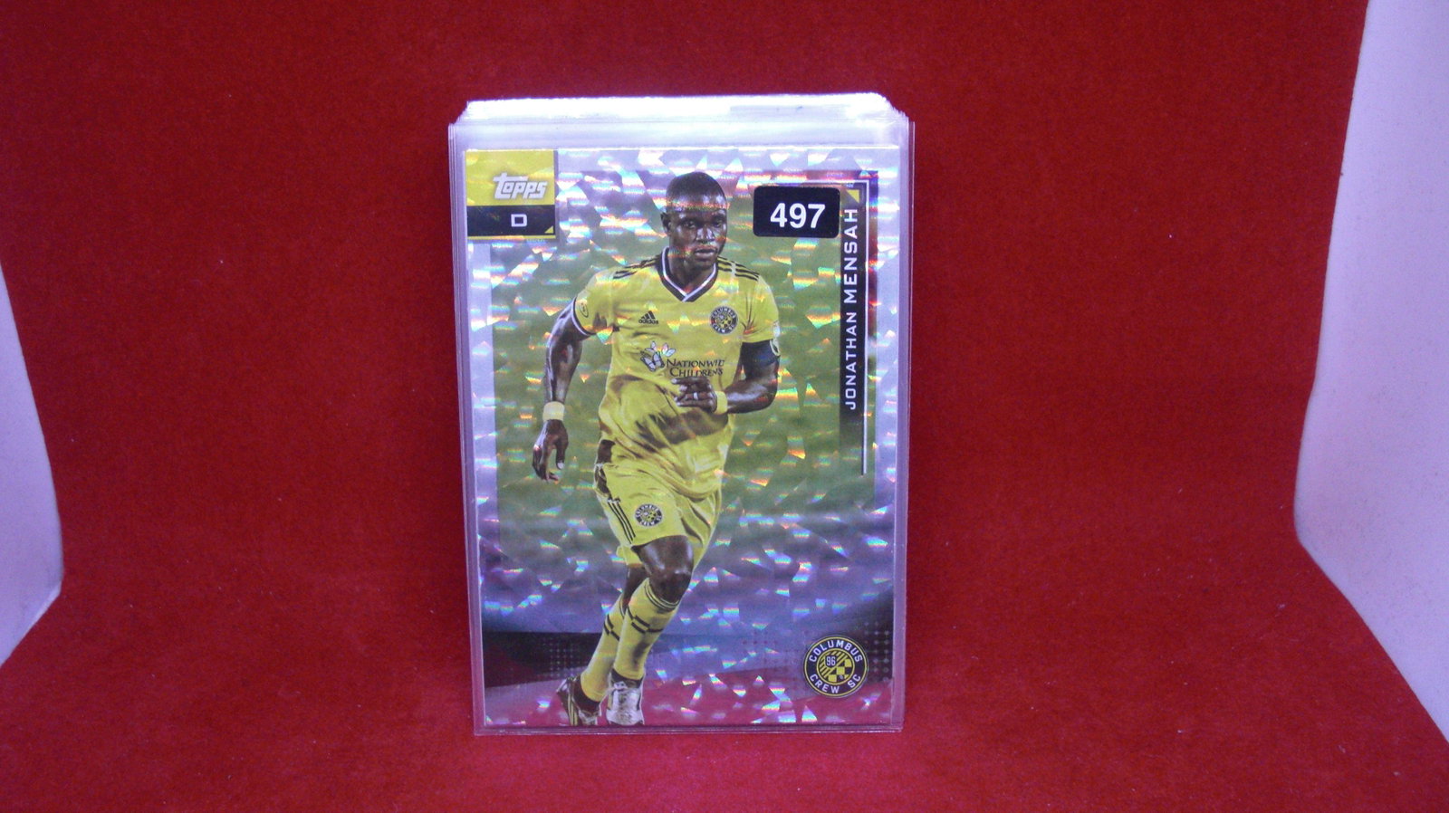 jonathan mensah topps soccer: in top loader