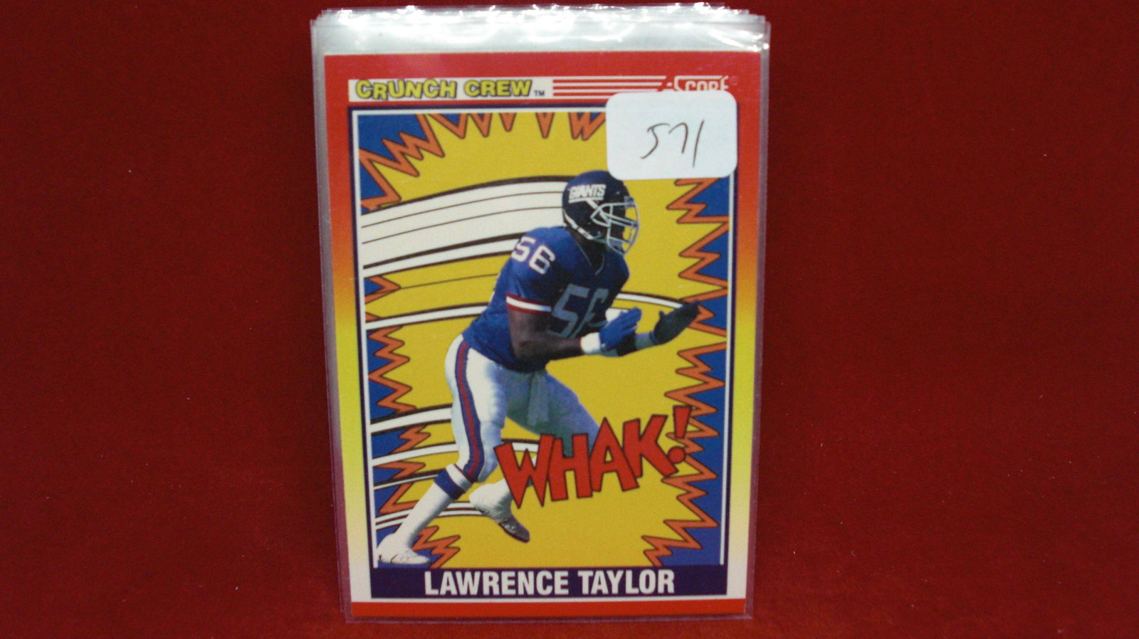 Lawrence Taylor crunch crew: in top loader
