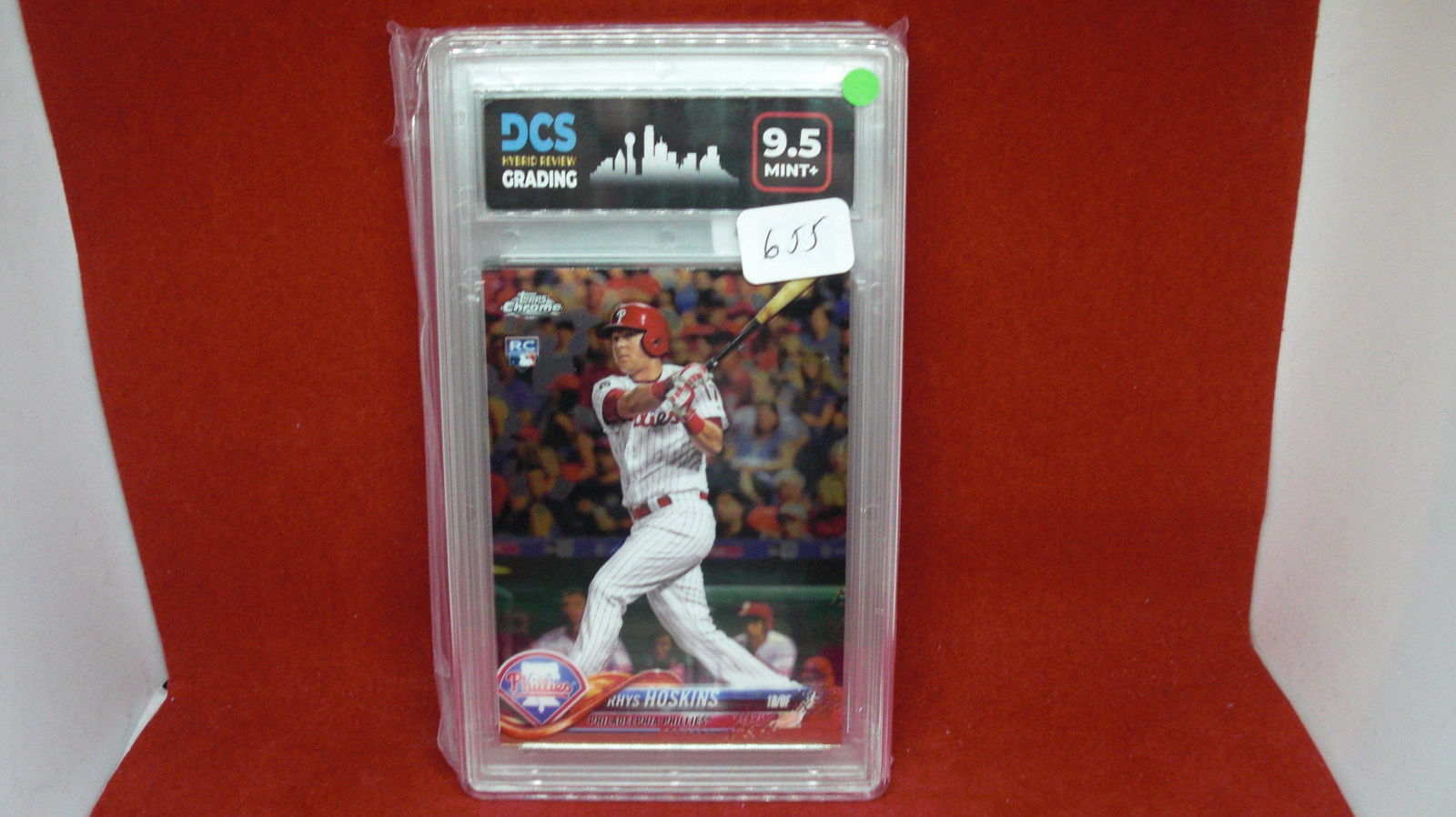 DCS grading 9.5 rhys hoskins rookie (1 of 1)