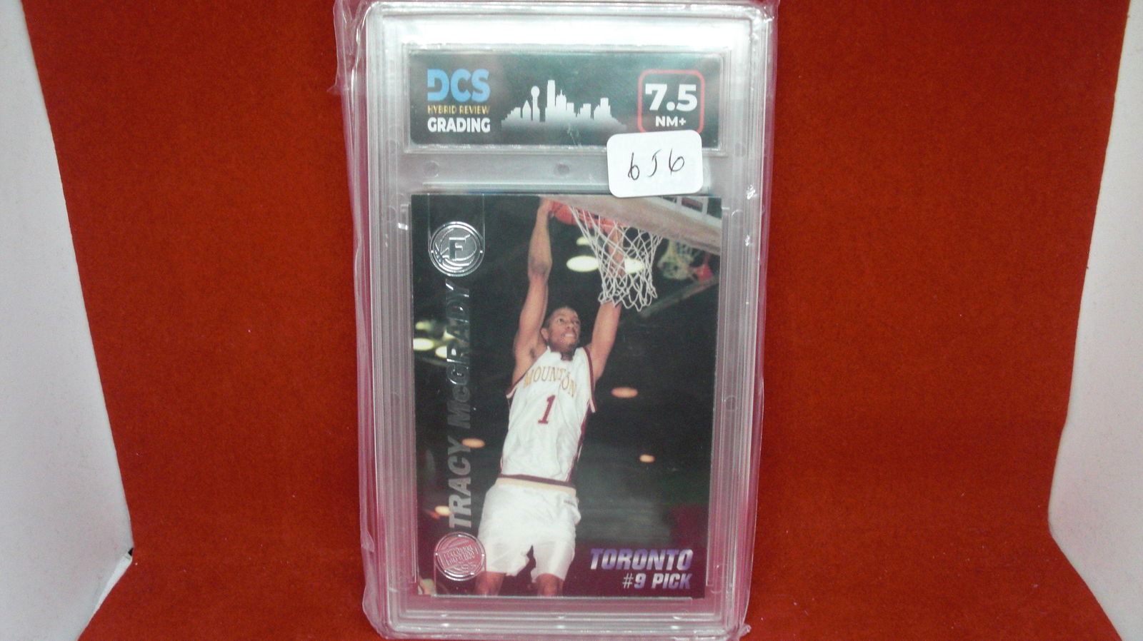 DCS grading 7.5 tracy mcgrady rookie (1 of 1)