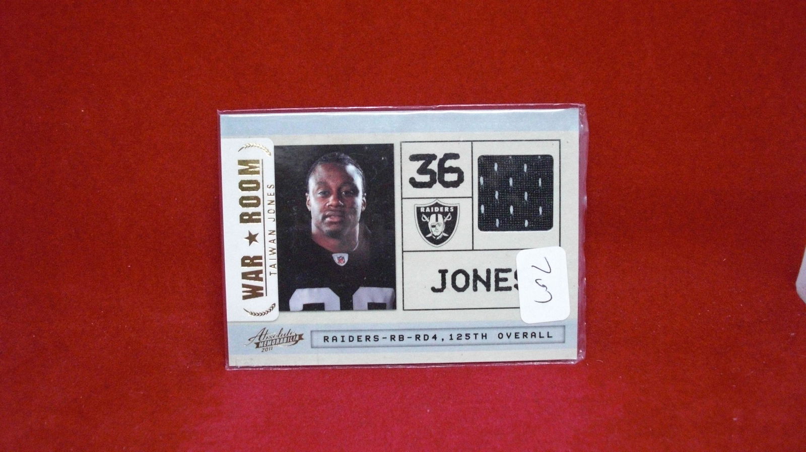 taiwan jones jersey card (1 of 1)