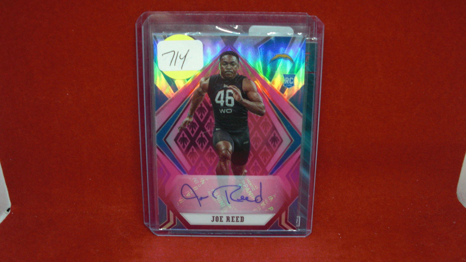 joe reed rookie signature 03/35 (1 of 1)