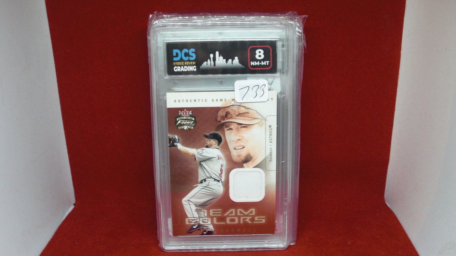 DCS graded jeff bagwell jersey card (1 of 1)