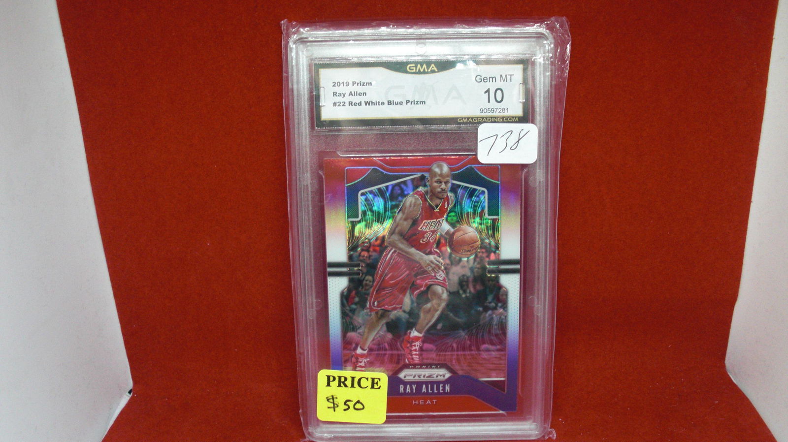 GMA graded gem 10 rwb prizm ray allen (1 of 1)