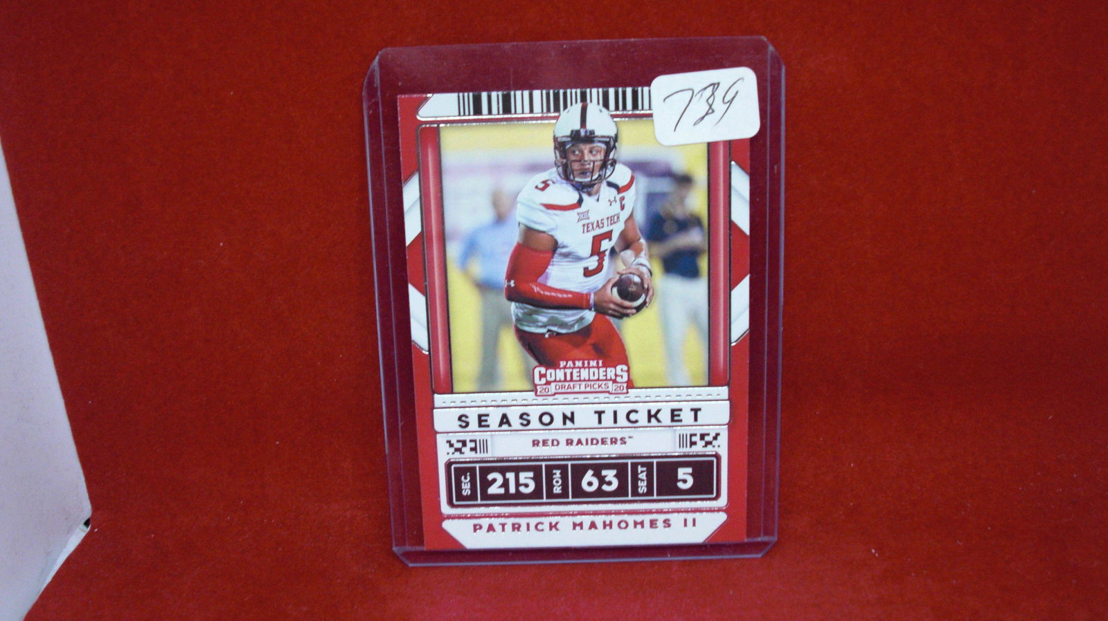 patrick mahomes season ticket (1 of 1)