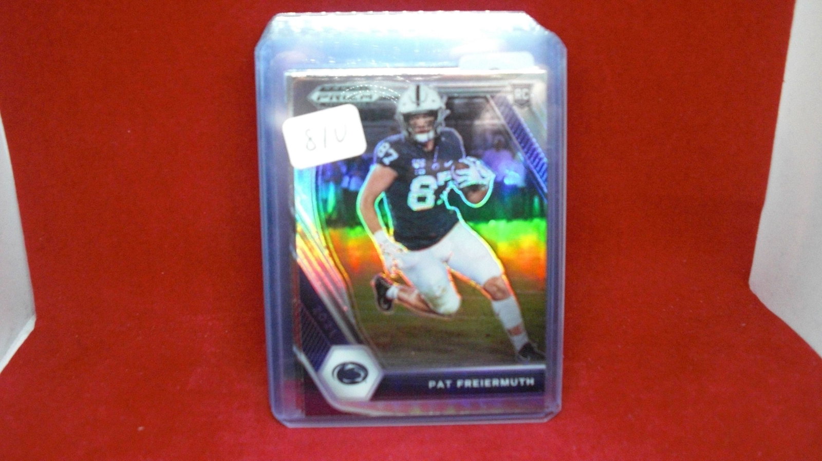 pat freirmuth silver prizm dp rookie: in top loader