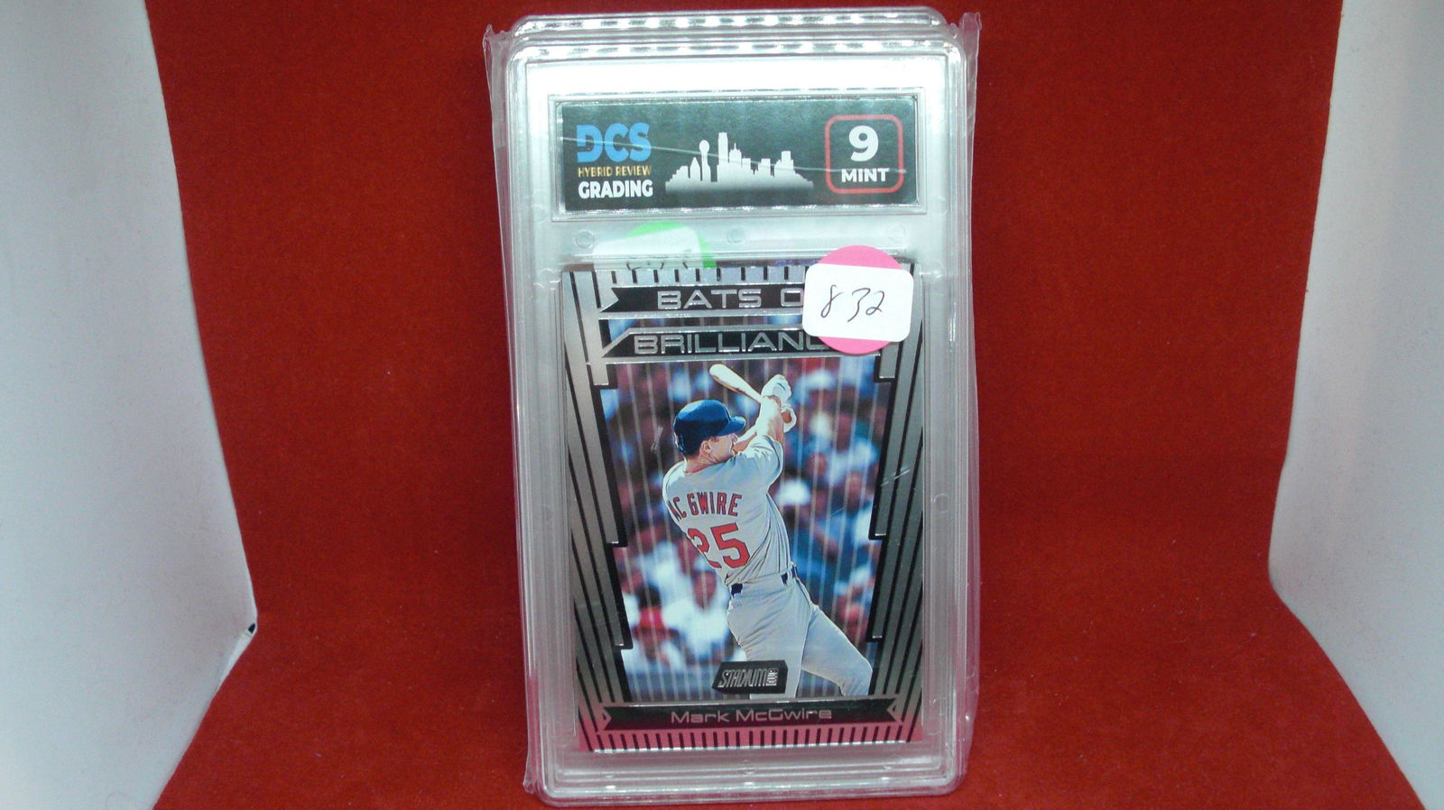 DCS graded 9 mint mark mcgwire insert (1 of 1)