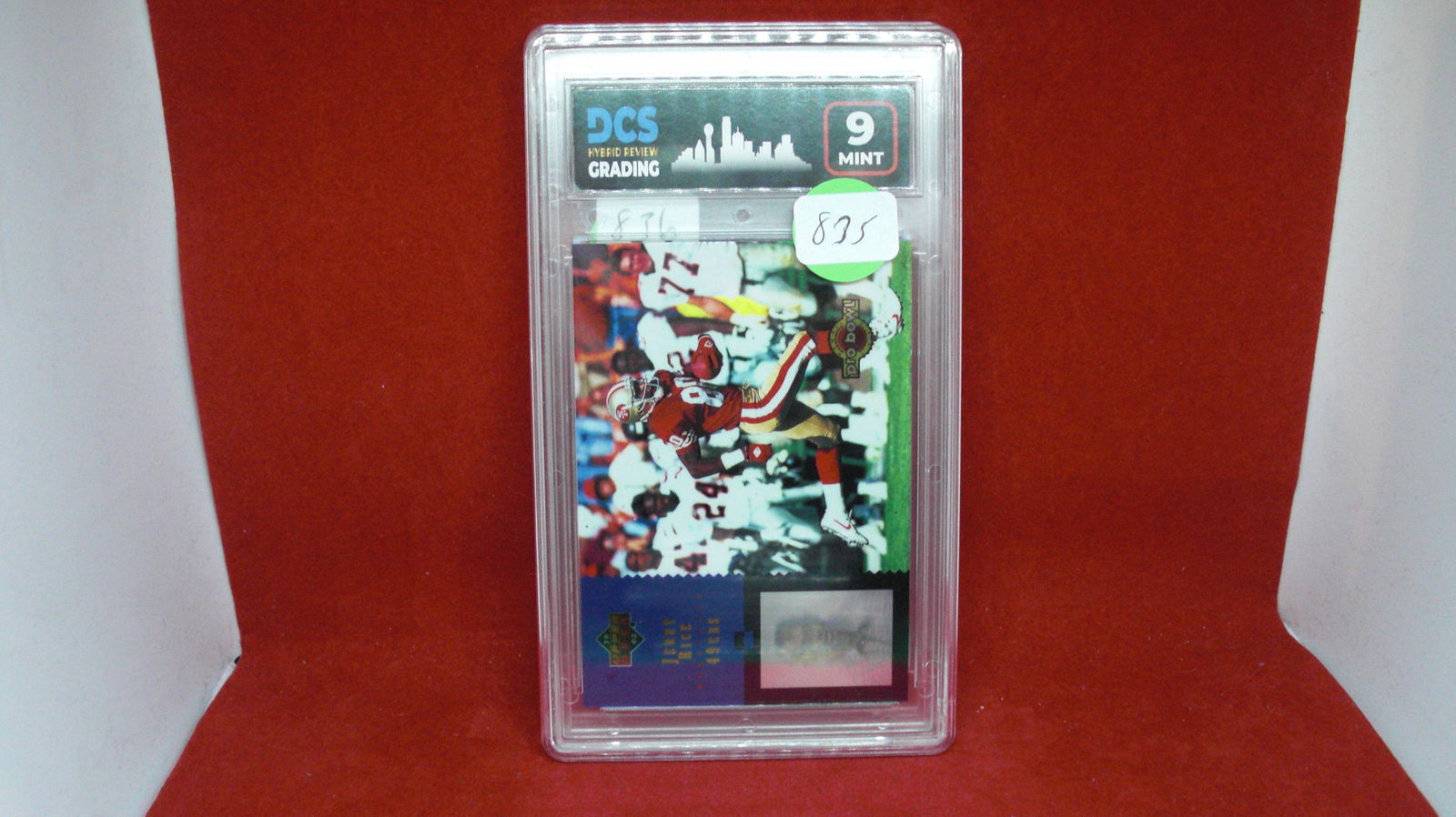 DCS graded 9 mint jerry rice insert card (1 of 1)