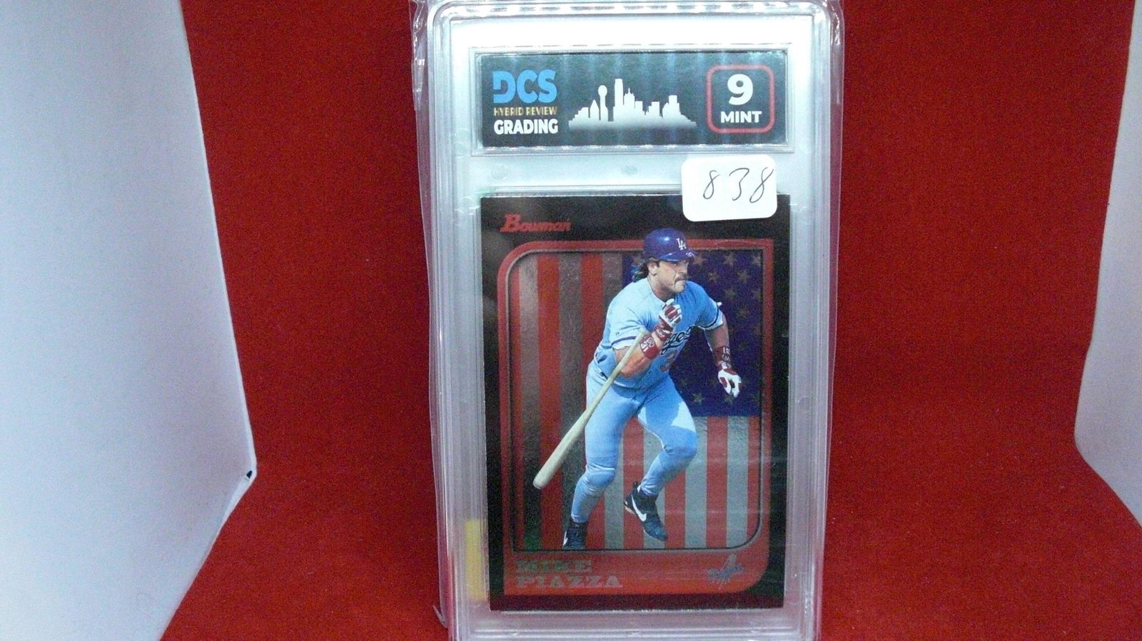 DCS graded 9 mike piazza bowman card (1 of 1)