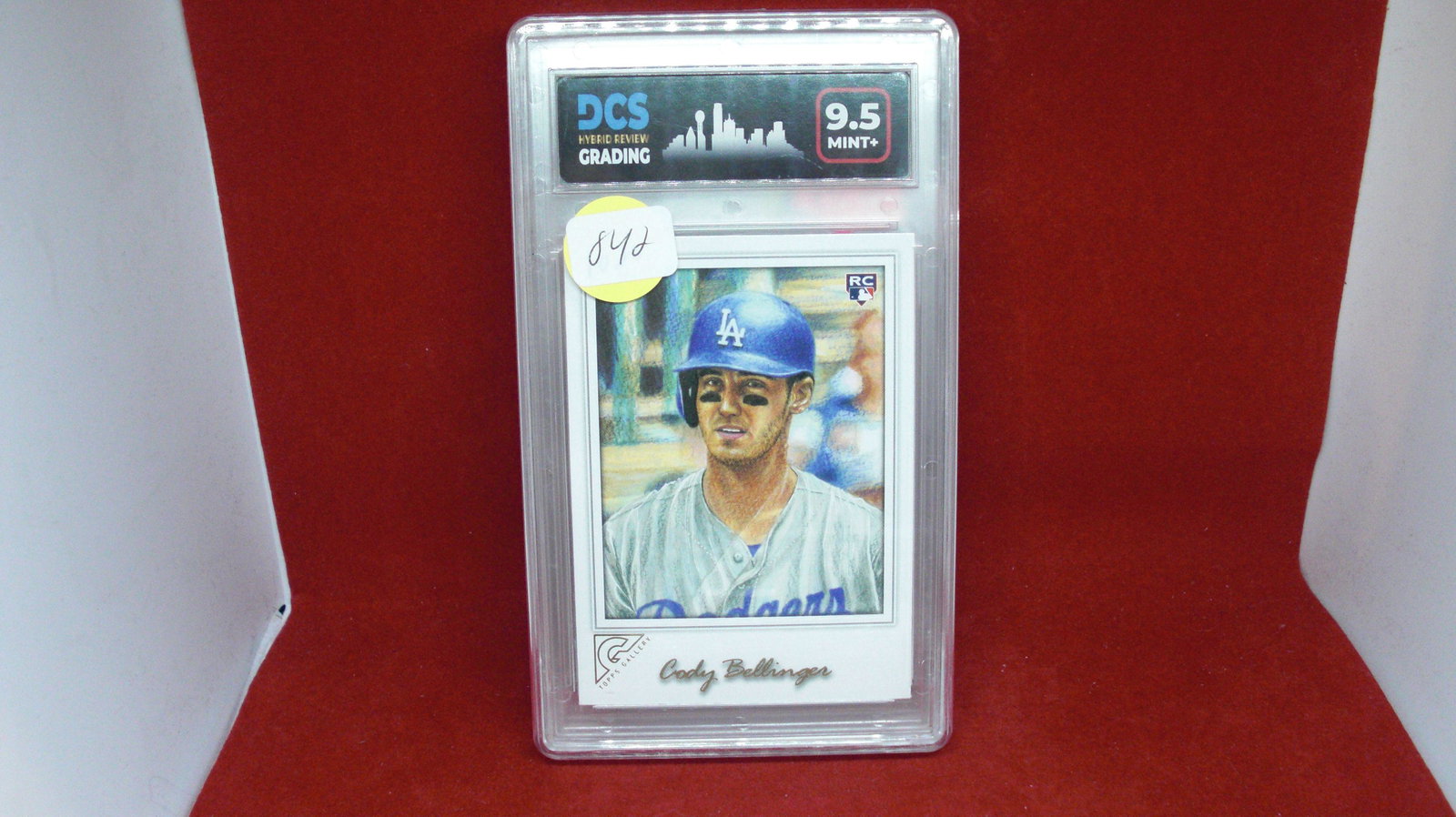 DCS graded cody bellinger rookie: graded trading card