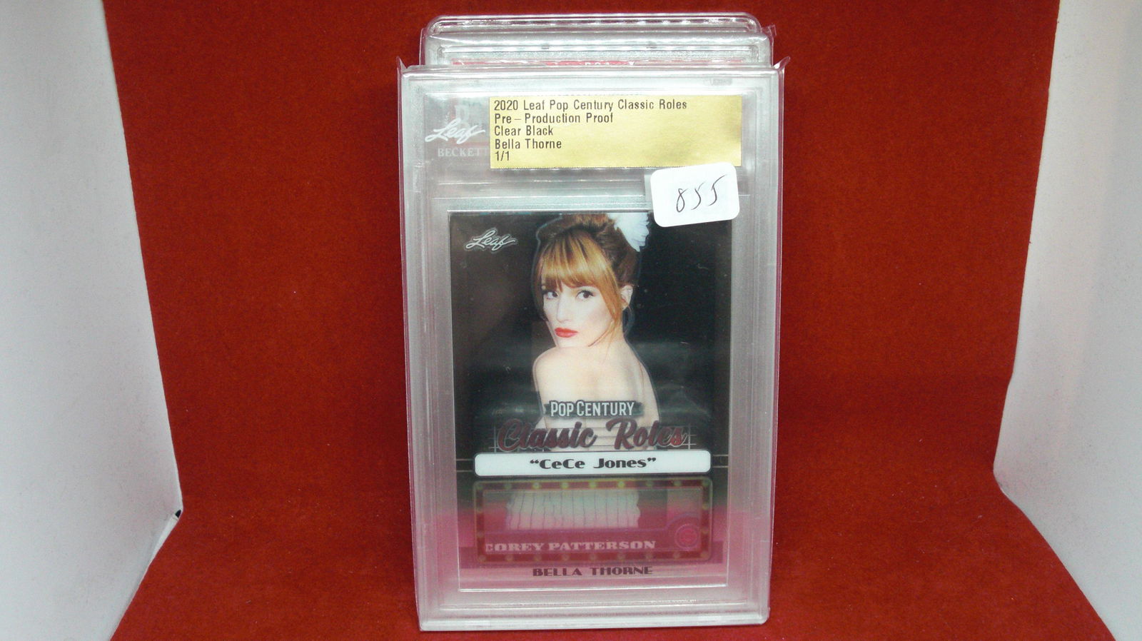 2020 leaf bella thorne pre production card (1 of 1)