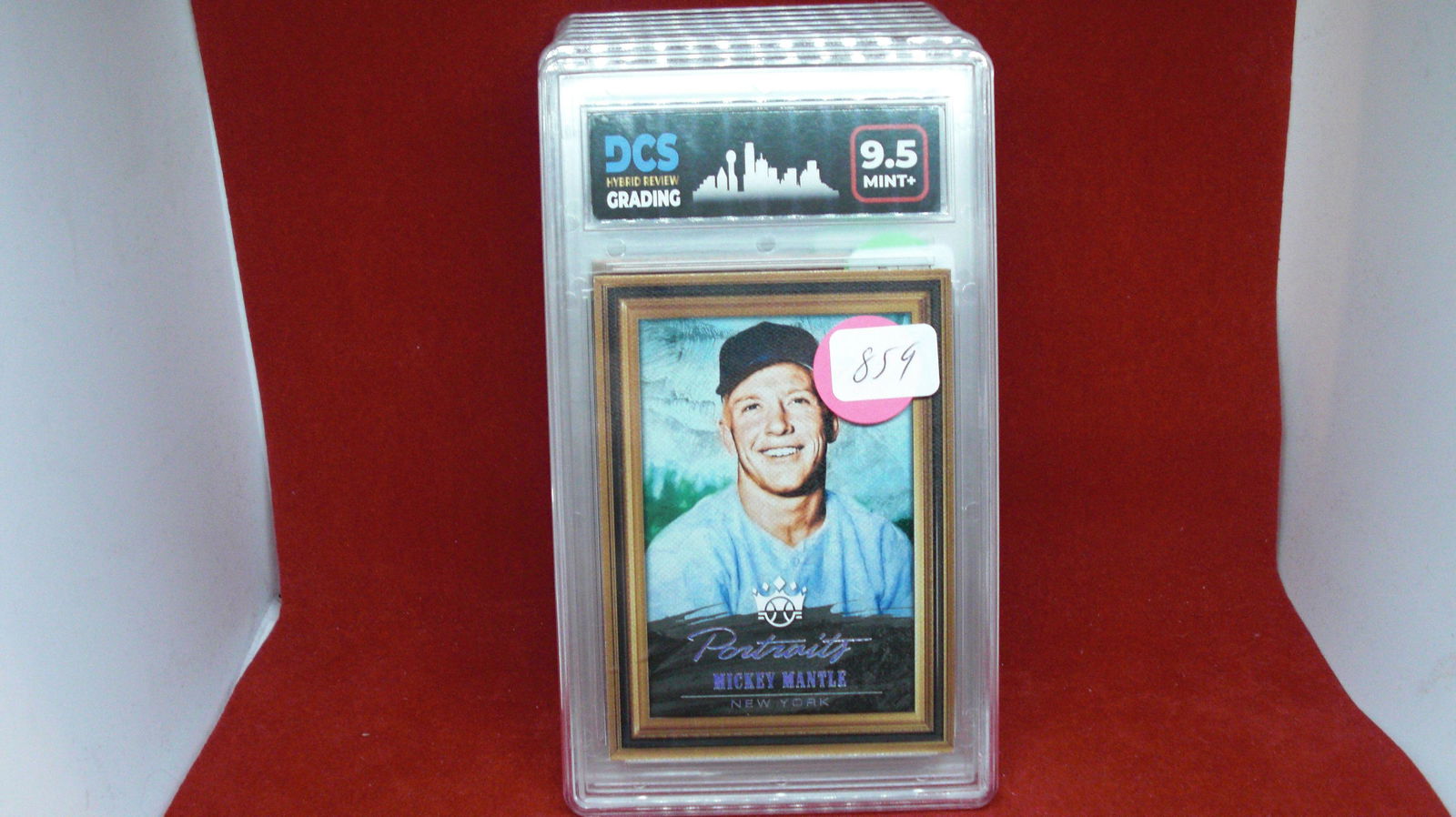 DCS graded 95 mickey mantle portraits (1 of 1)