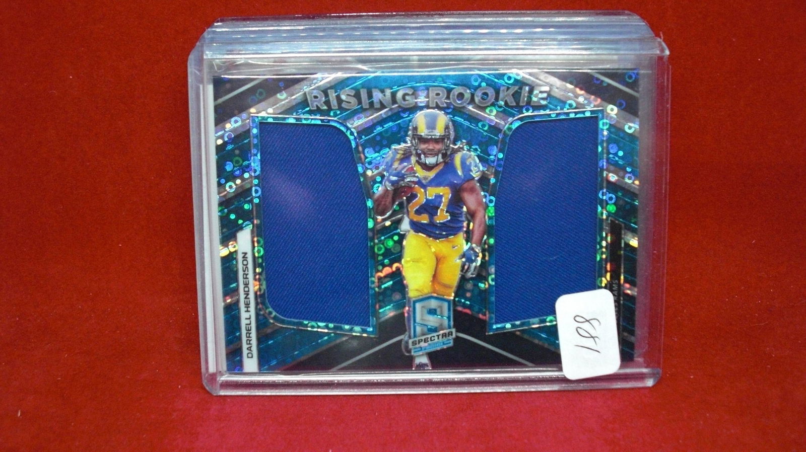 darrell henderson dual jersey card 28/75 (1 of 1)