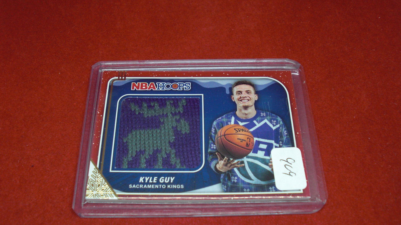 kyle guy rookie sweater card (1 of 1)