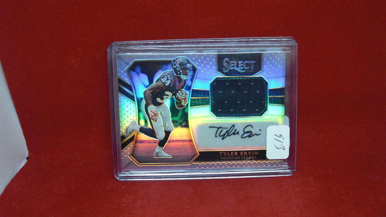 tyler erivin select jersey auto 68/99 (1 of 1)