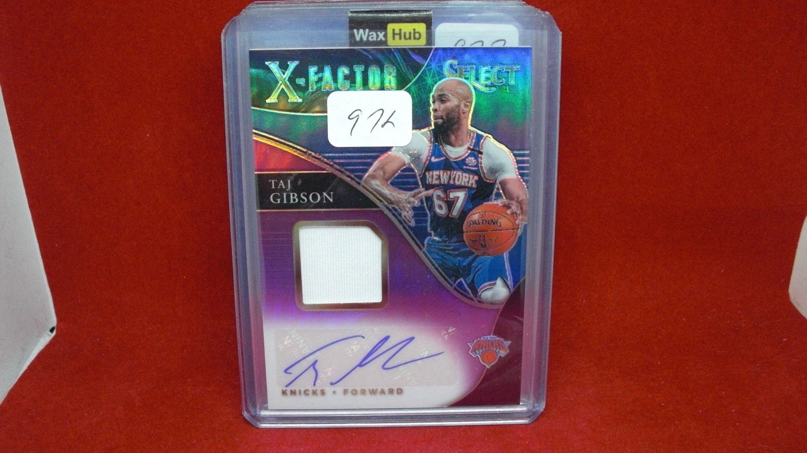 taj gibson jersey card27/99: in top loader
