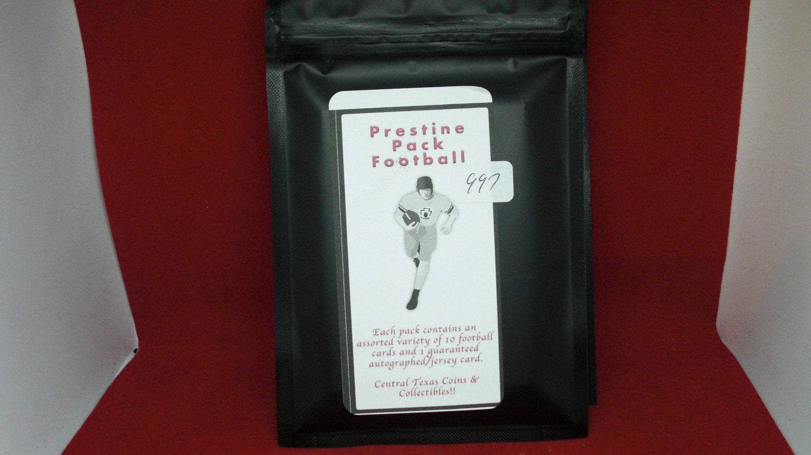 prestine pack baseball with a guaranteed hit! (1 of 1)