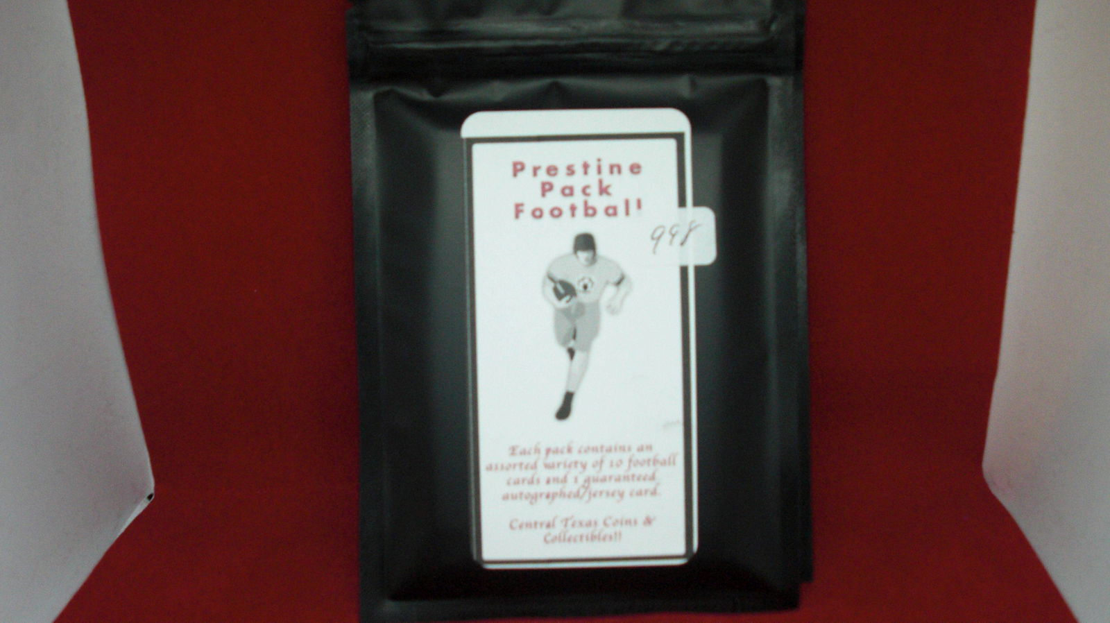 prestine pack baseball with a guaranteed hit! (1 of 1)