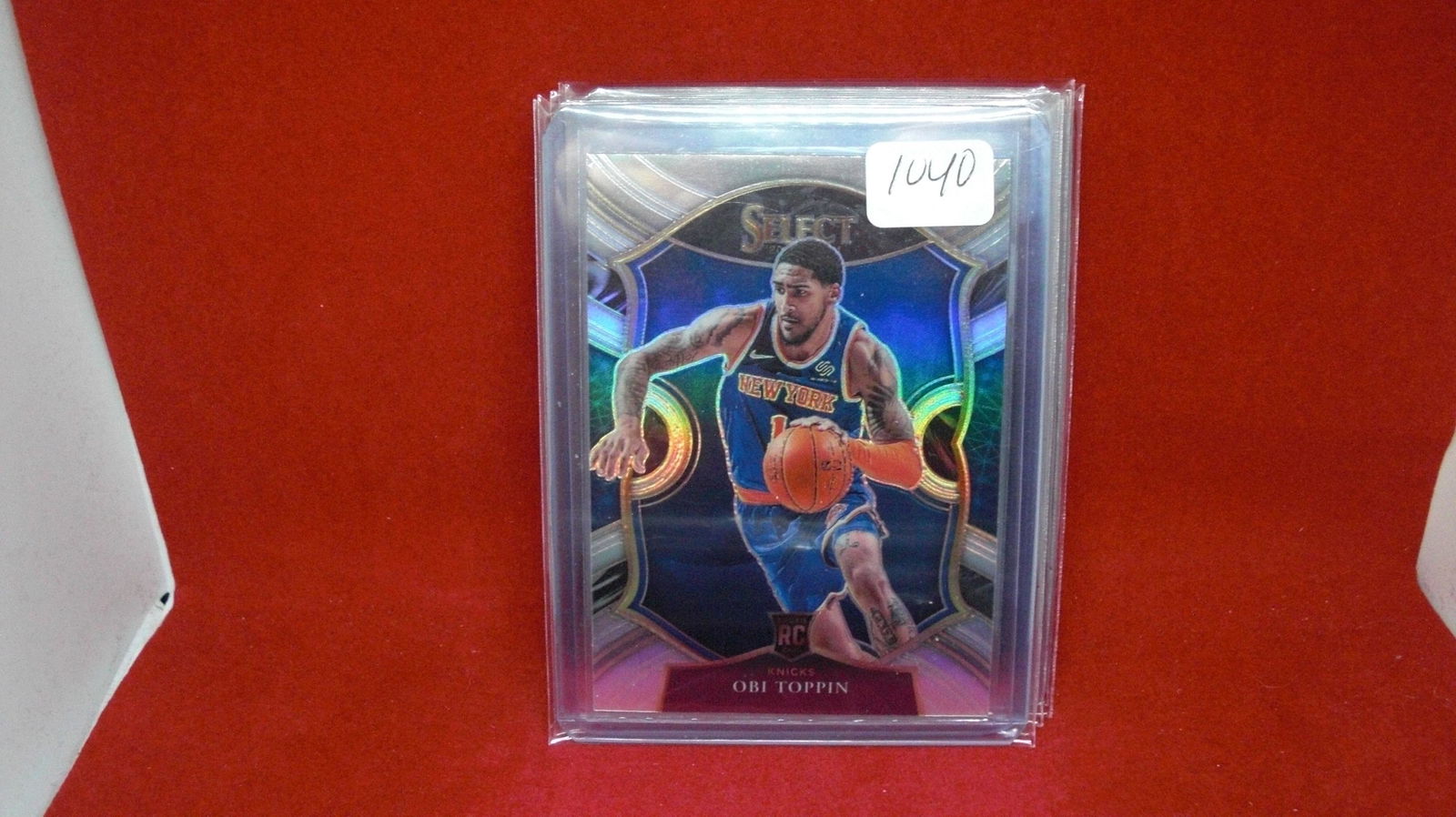 obi toppin silver select rookie (1 of 1)