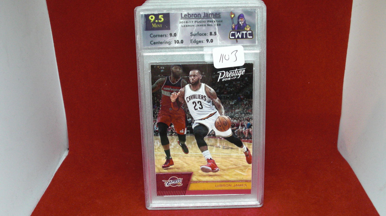 cwtc graded 9.5 lebron james prestige (1 of 1)