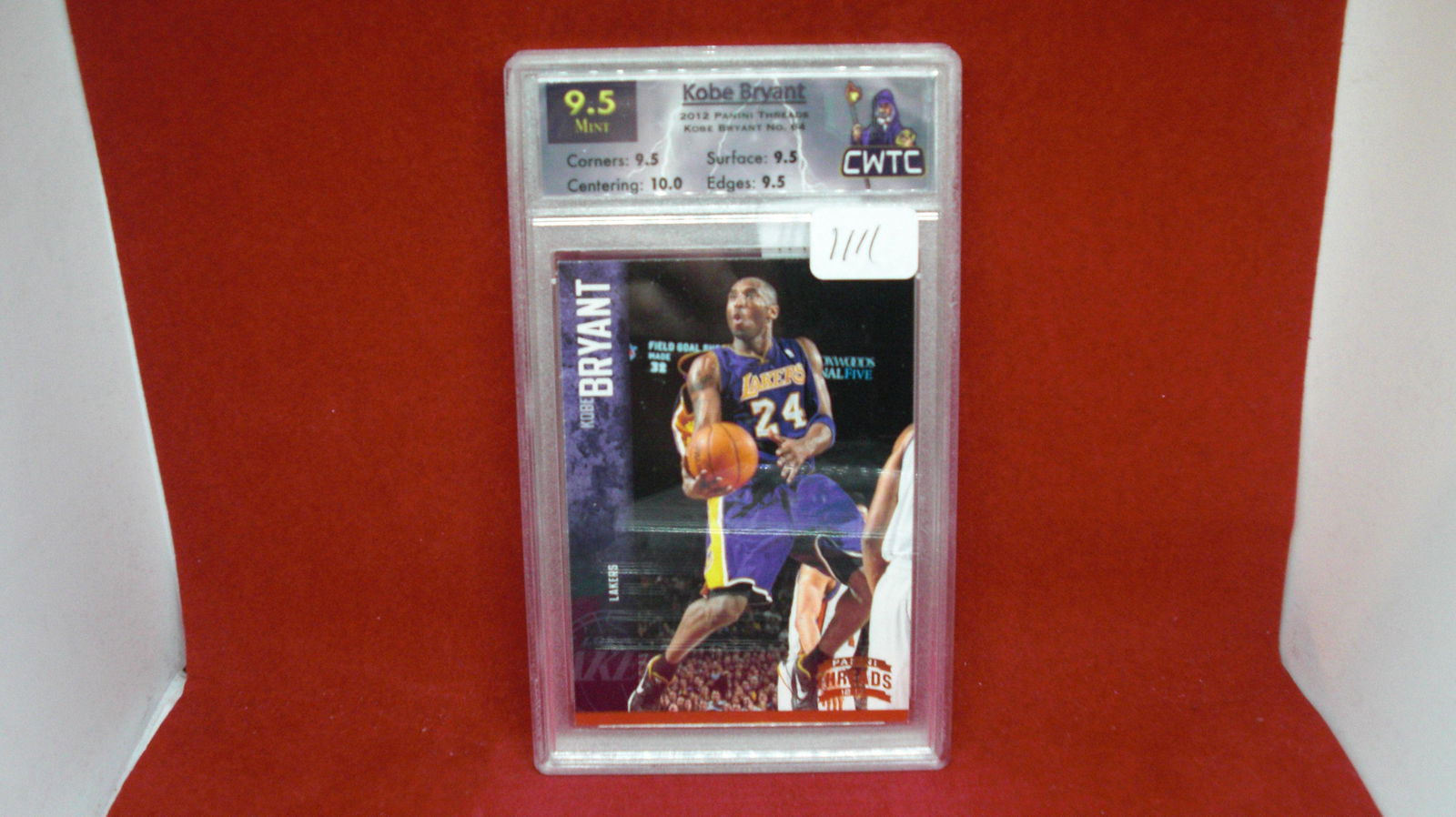 cwtc graded 9.5 kobe bryant panini threads (1 of 1)