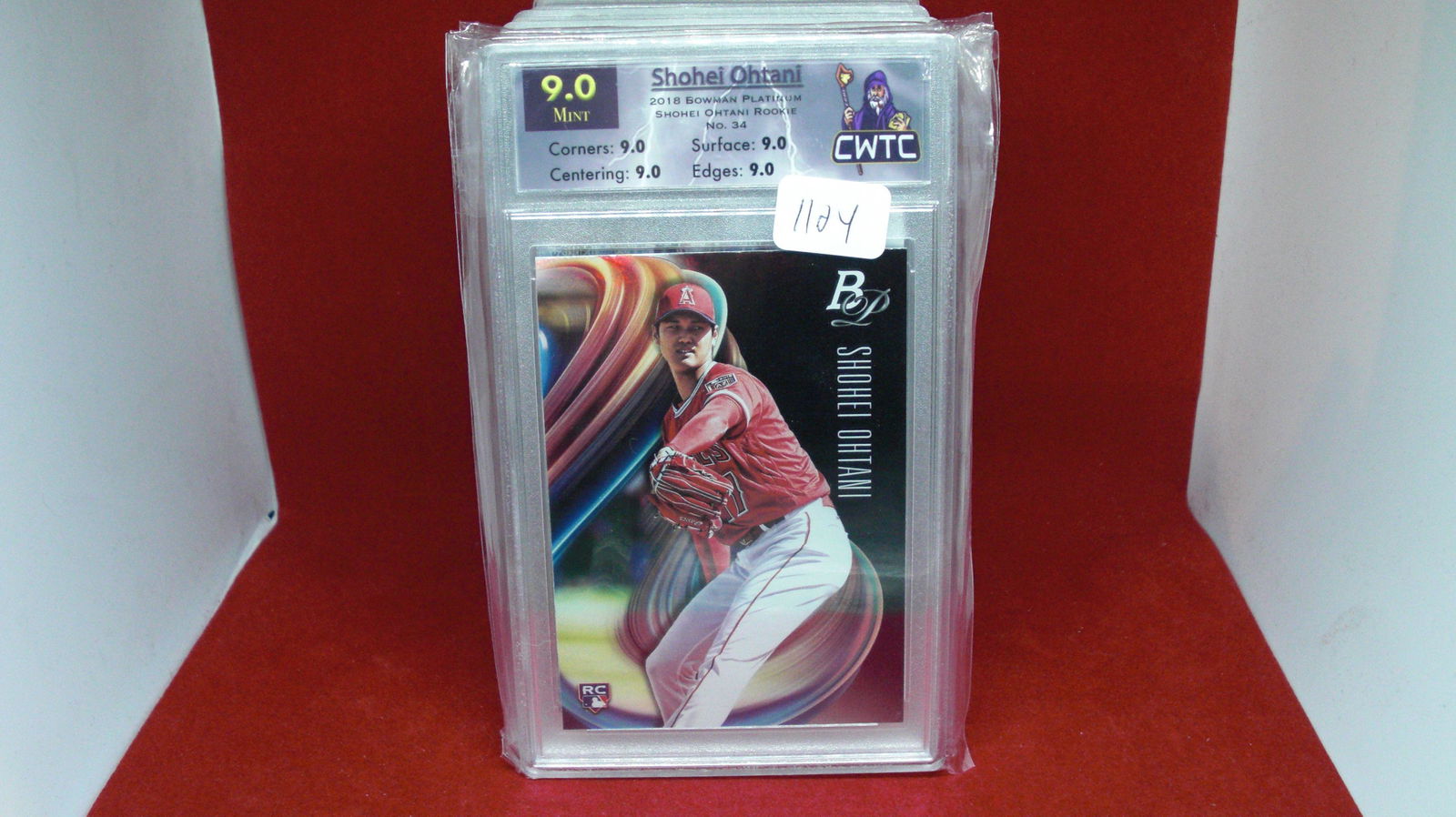 cwtc graded 9.0 shohei ohtani rookie card (1 of 1)
