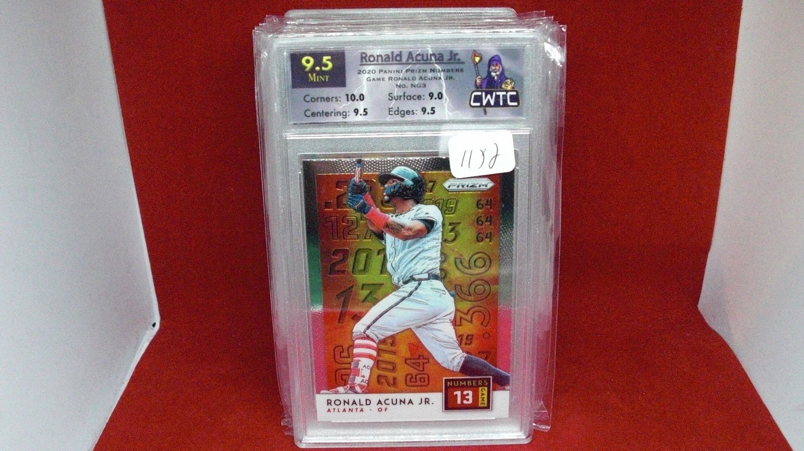 cwtc graded 9.5 ronald acuna jr insert (1 of 1)