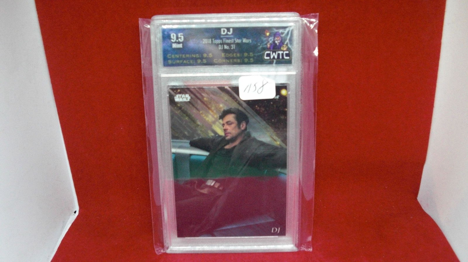 cwtc graded 9.5 star wars dj card (1 of 1)