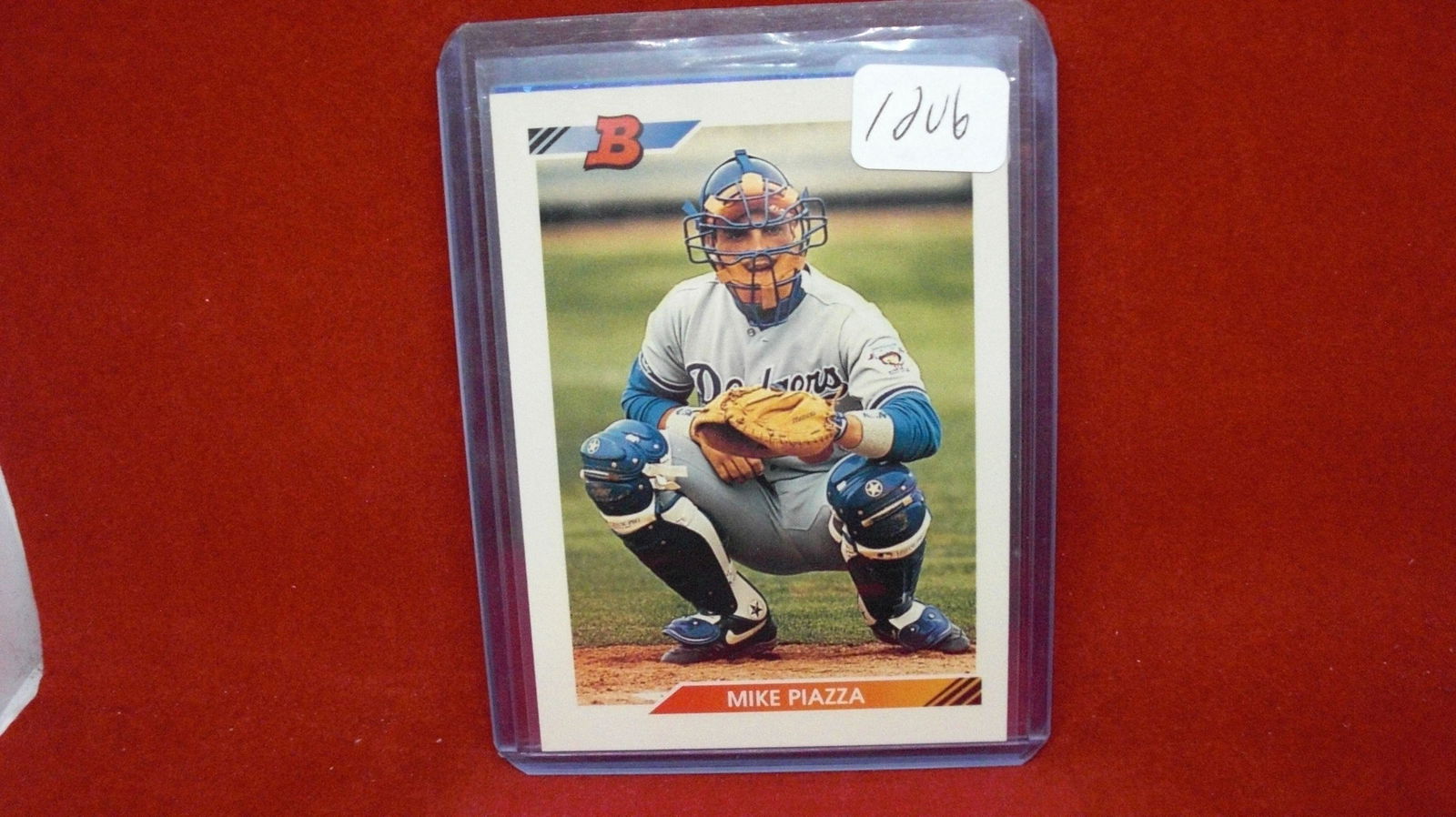 mike piazza rookie card (1 of 1)