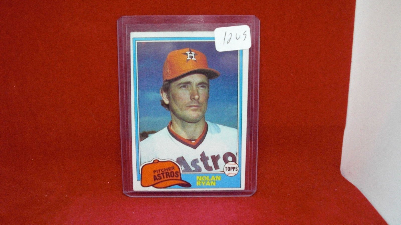 nolan ryan 1981 topps (1 of 1)