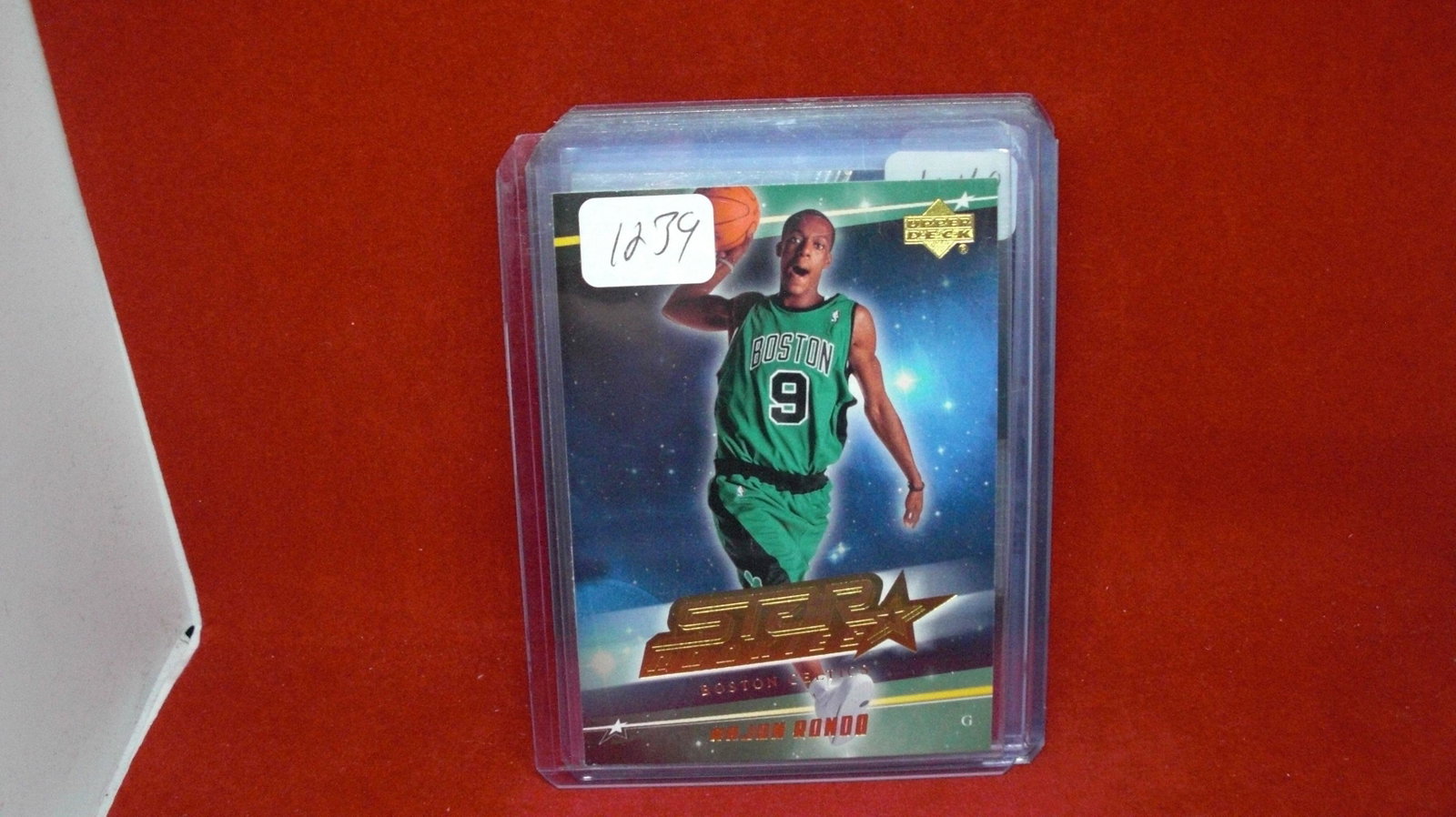 rajon rondp star rookies: in top loader
