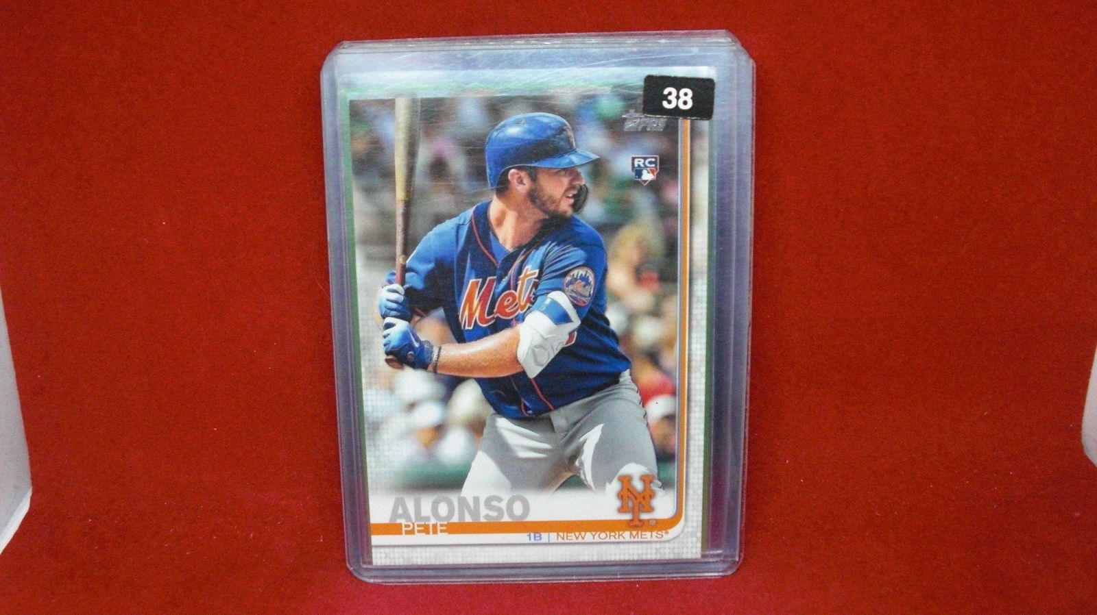 PETE ALONSO ROOKIE CARD (1 of 1)