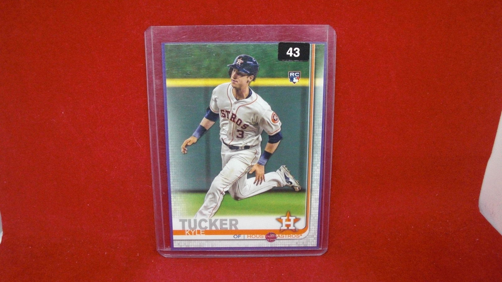 KYLE TUCKER ROOKIE CARD (1 of 1)