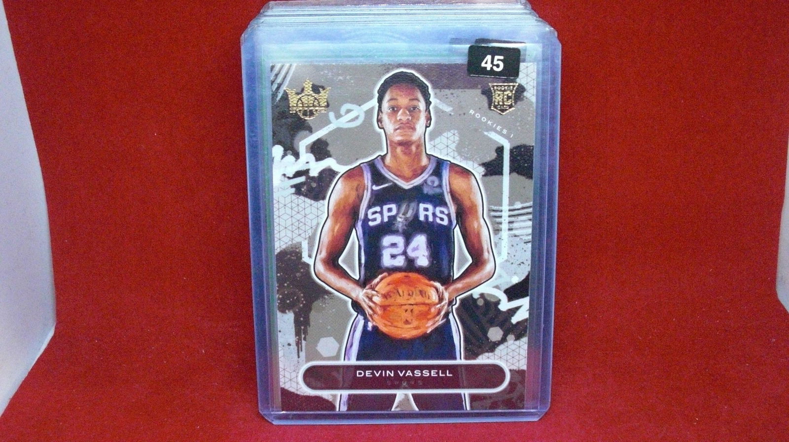 DEVIN VASSELL ROOKIE CARD (1 of 1)