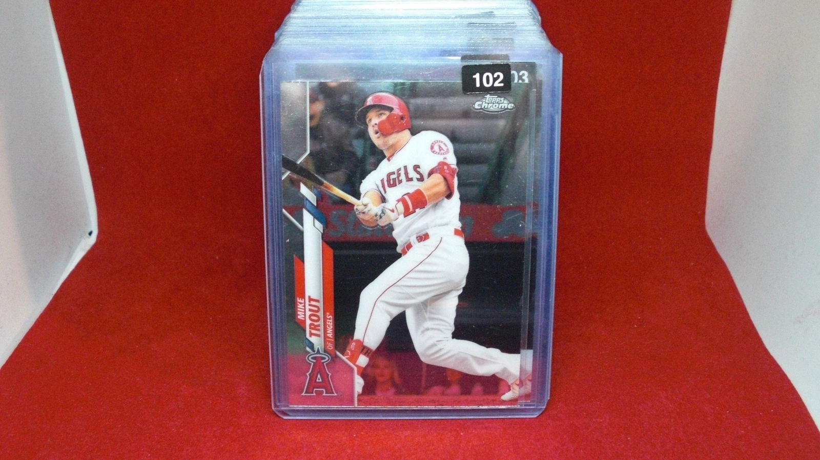 MIKE TROUT TOPPS CHROME (1 of 1)