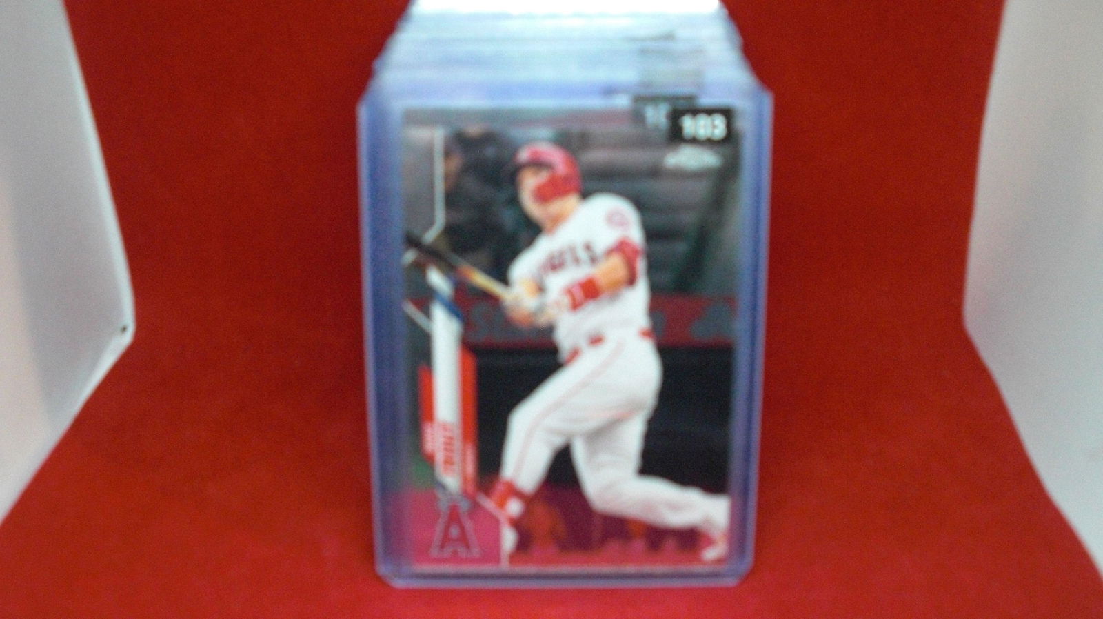 MIKE TROUT TOPPS CHROME (1 of 1)