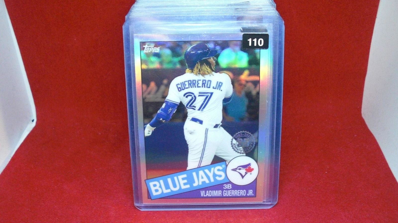 VLADIMIR GUERRERO 1985 STYLE REFRACTOR (1 of 1)