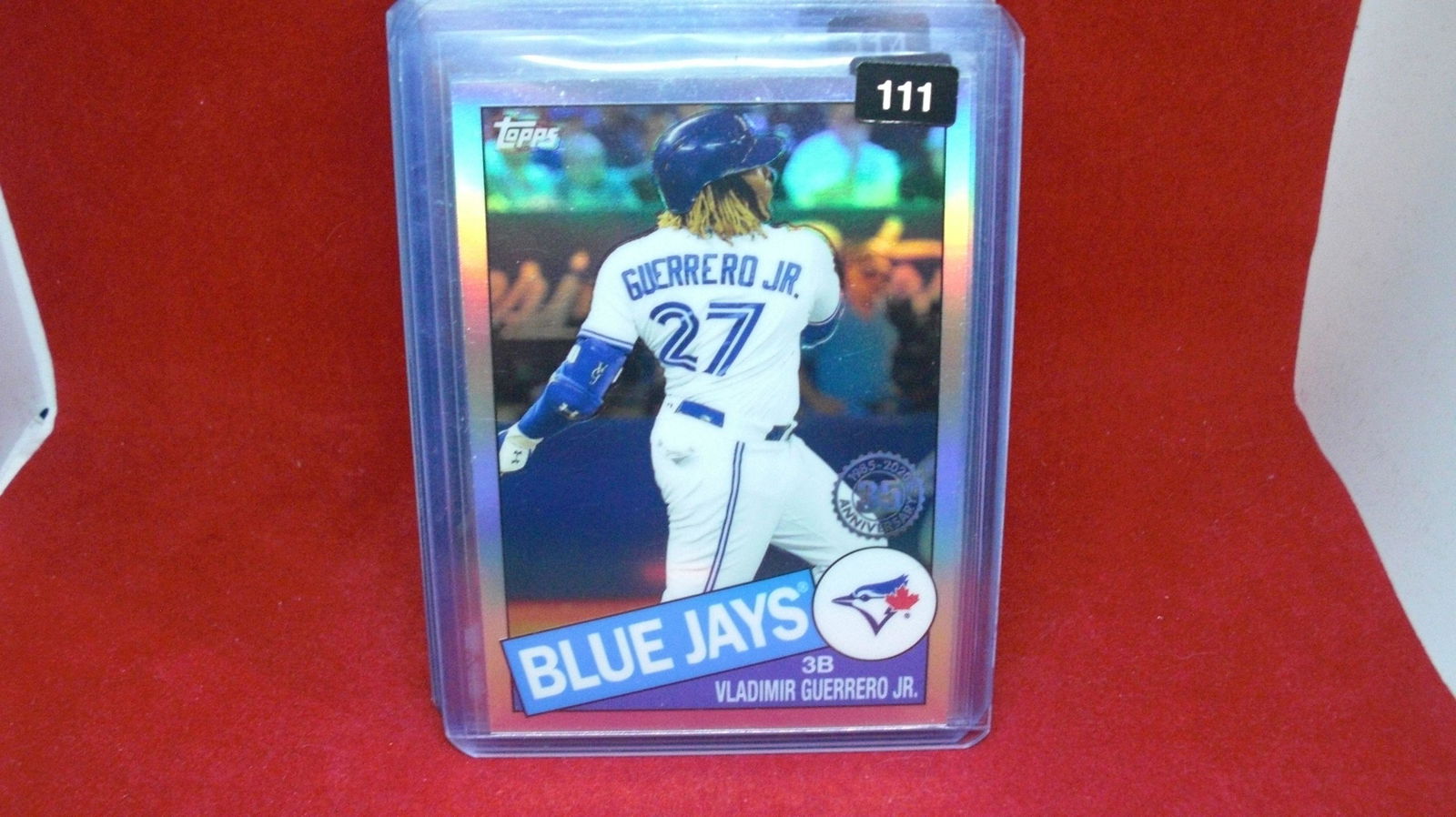 VLADIMIR GUERRERO 1985 STYLE REFRACTOR (1 of 1)