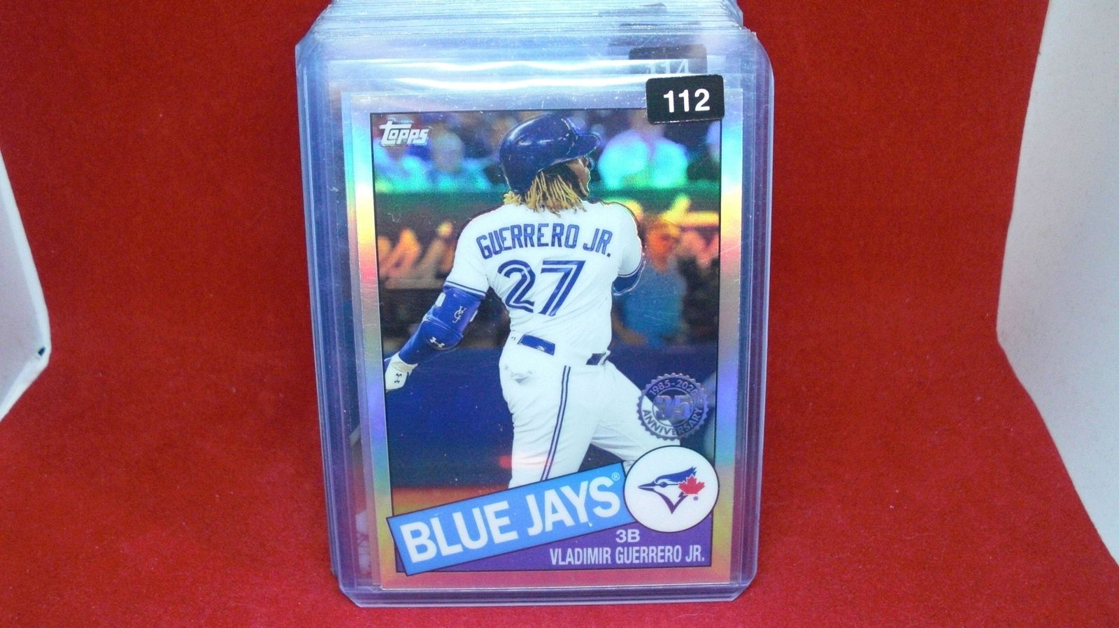 VLADIMIR GUERRERO 1985 STYLE REFRACTOR (1 of 1)