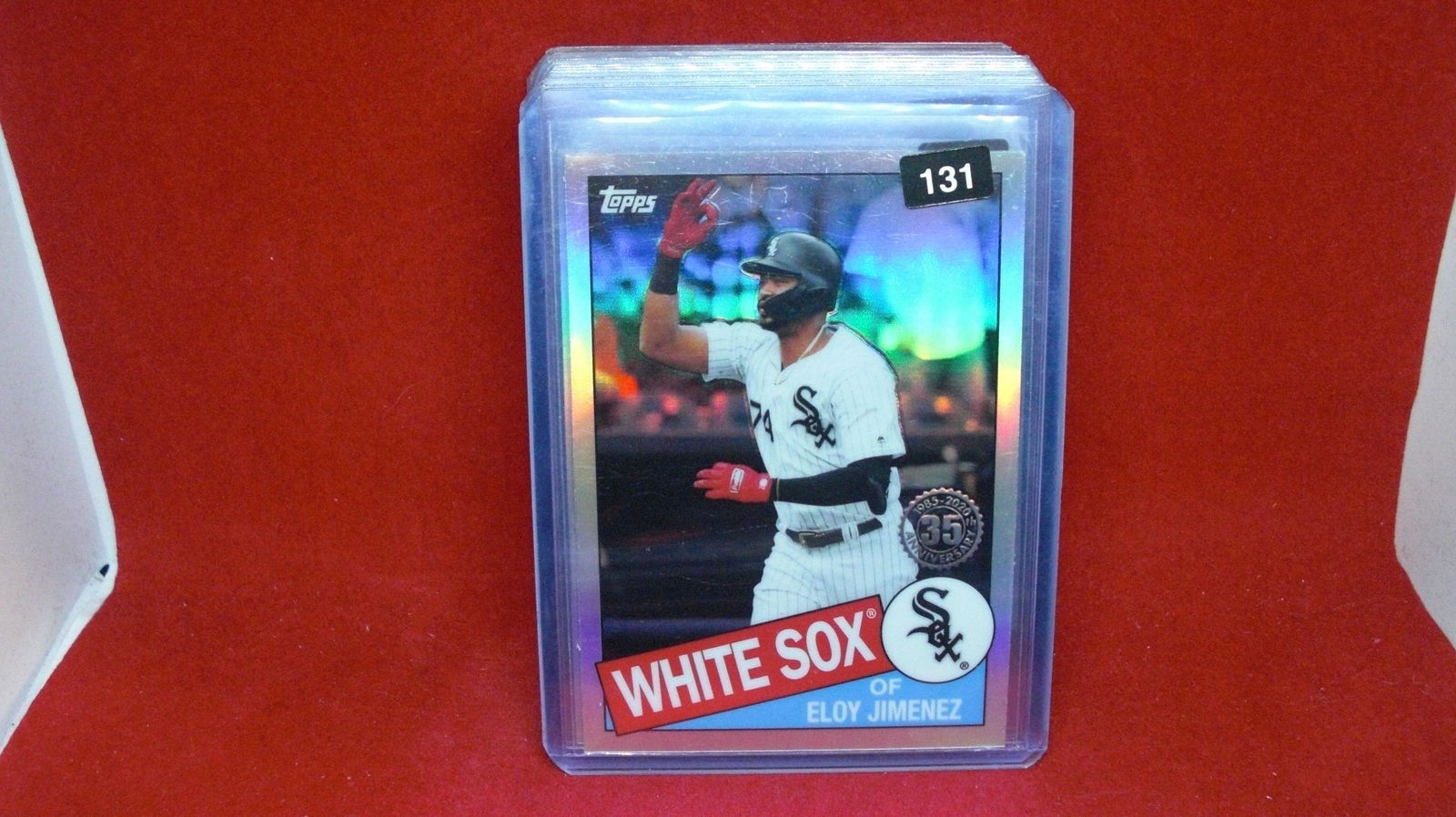 ELOY JIMENEZ 1985 REFRACTOR (1 of 1)