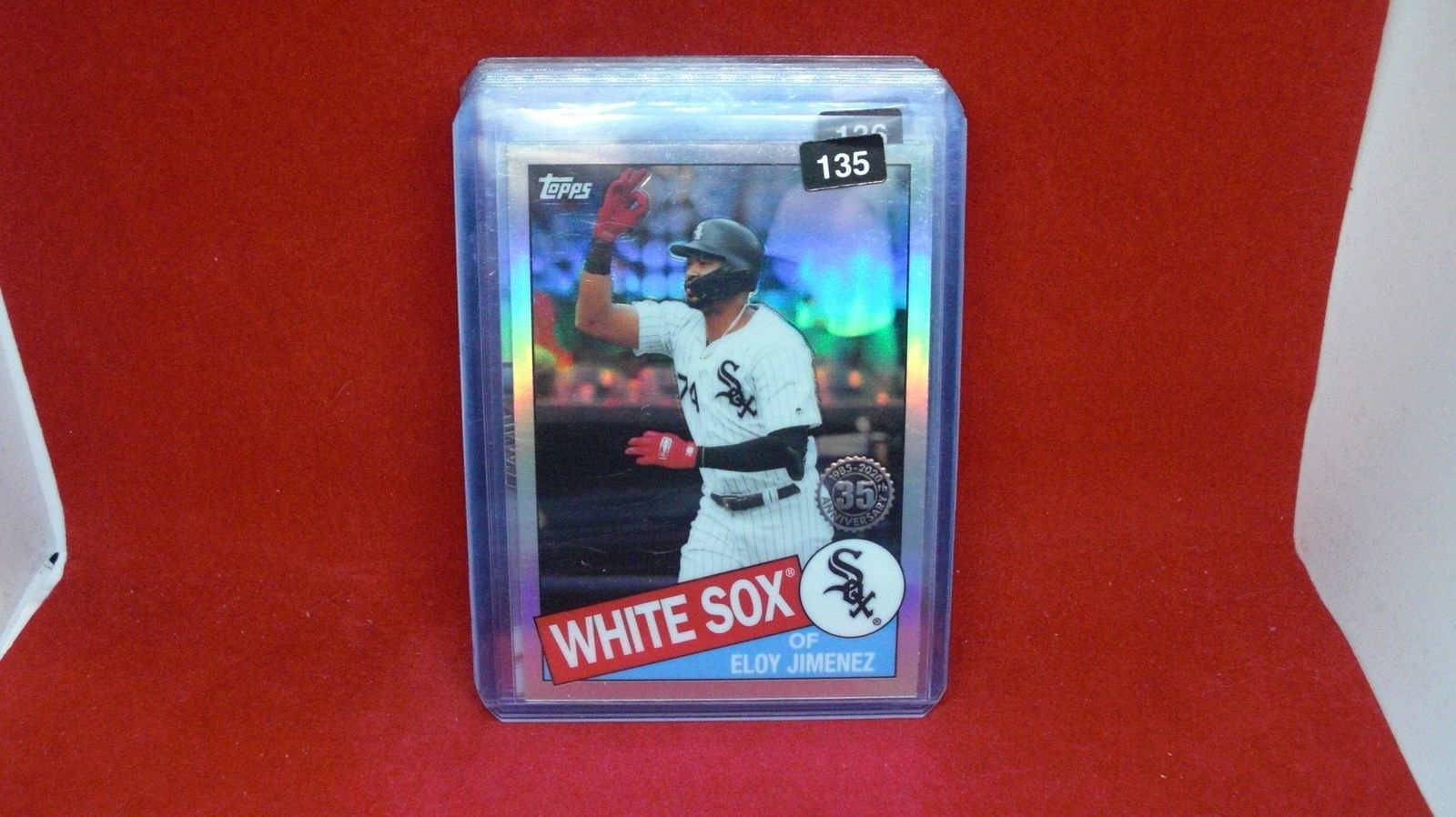 ELOY JIMENEZ 1985 REFRACTOR (1 of 1)