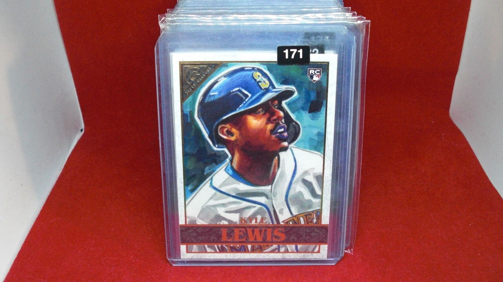 KYLE LEWIS ROOKIE CARD (1 of 1)