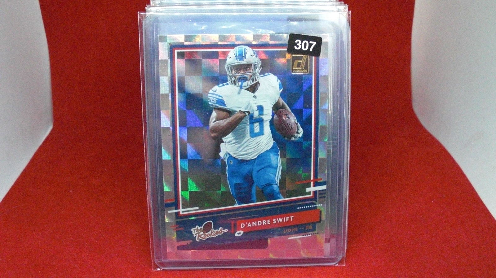 DANDRE SWIFT ROOKIE CARD (1 of 1)