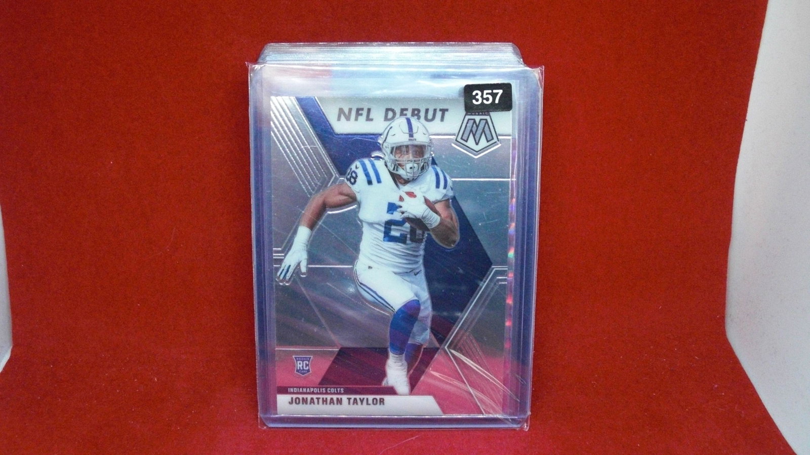 Jonathan Taylor NFL debut: in top loader