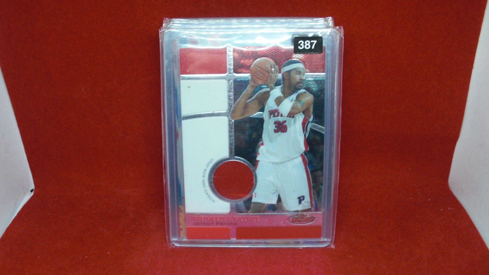 Rasheed Wallace jersey heart (1 of 1)