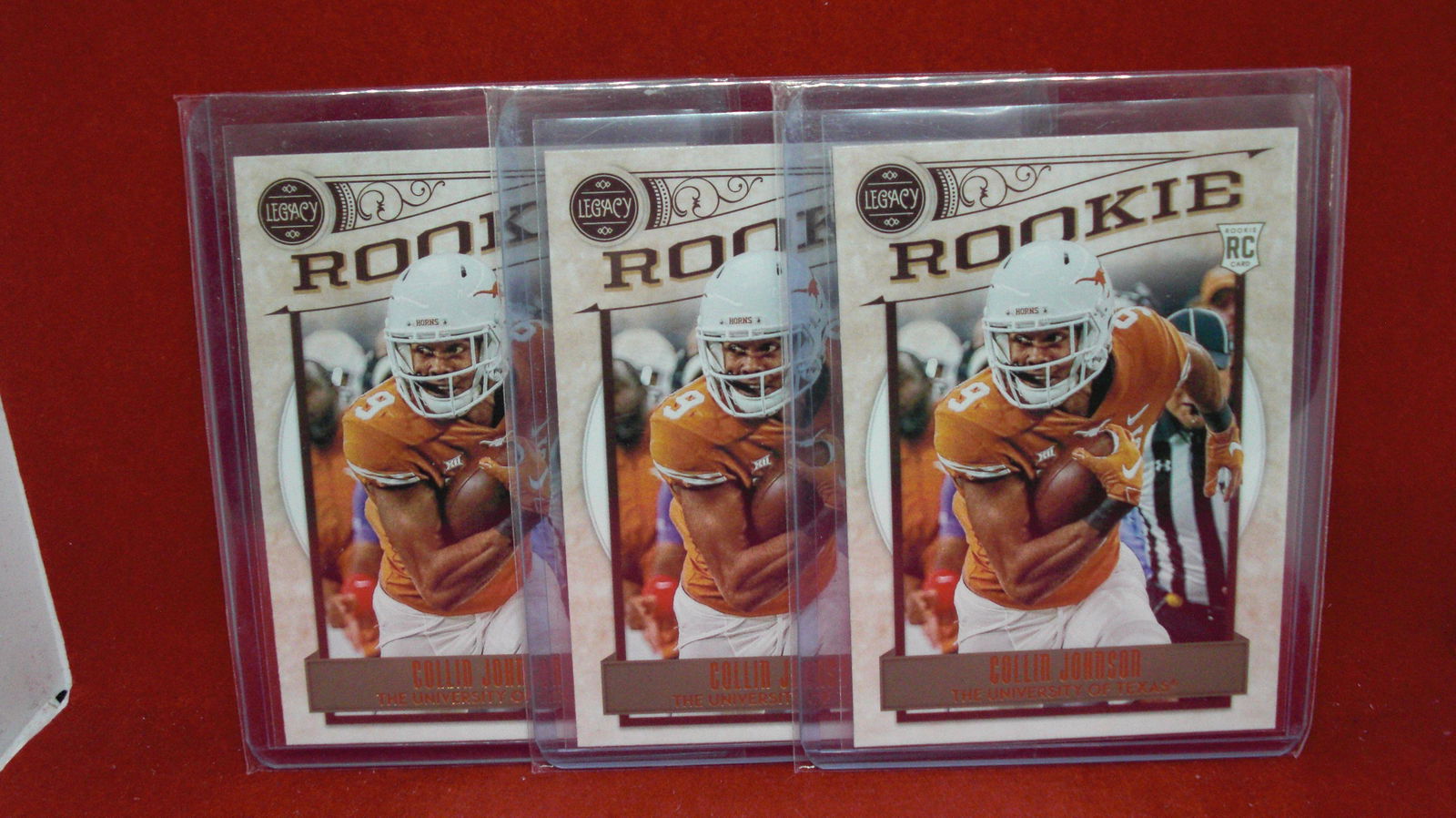 collin johnson rookie card (1 of 1)