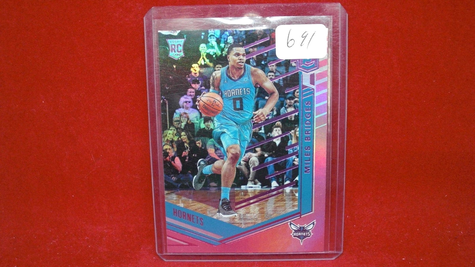 miles bridges pink parallel rookie (1 of 1)