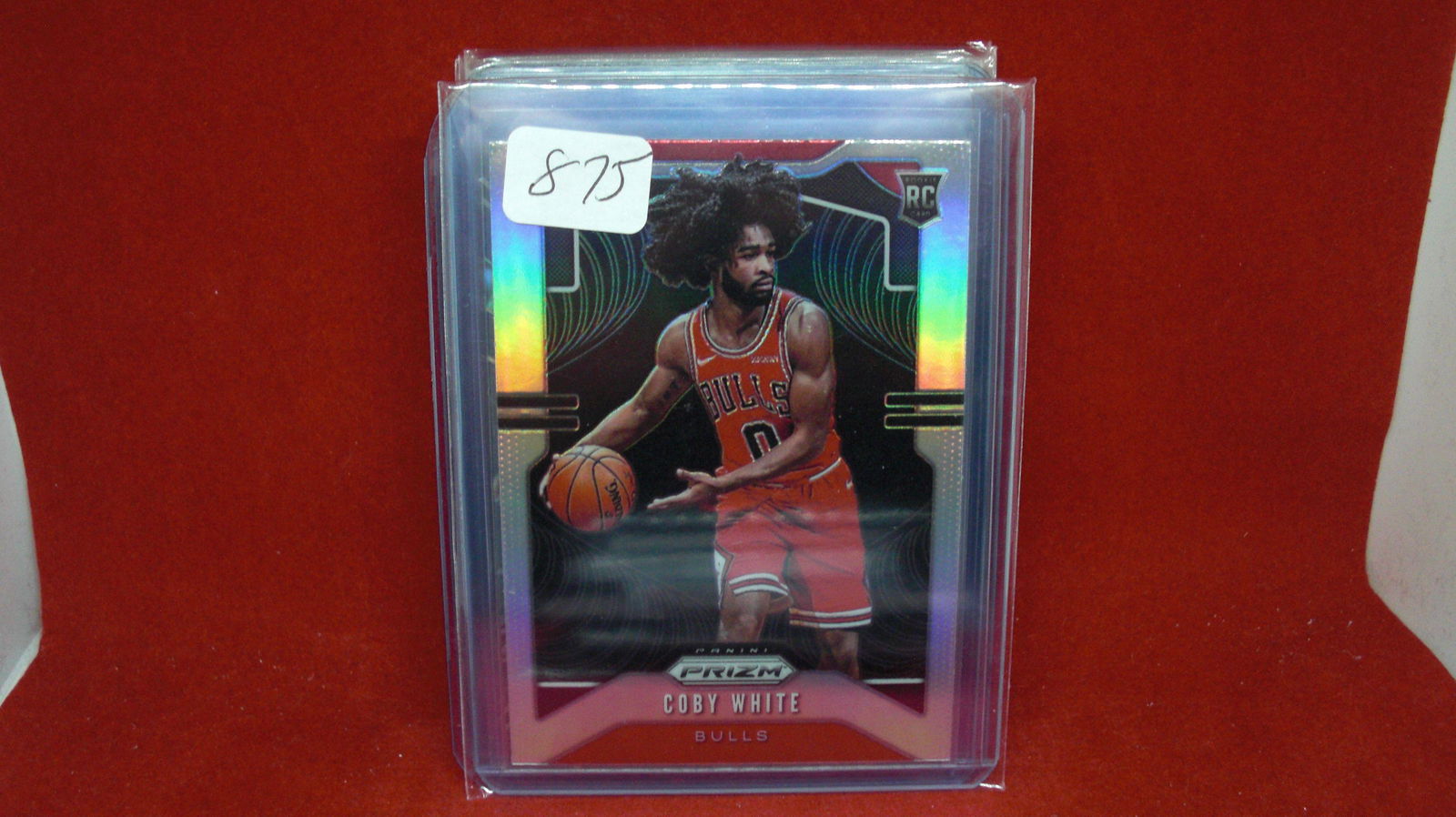 coby white silver prizm auto (1 of 1)