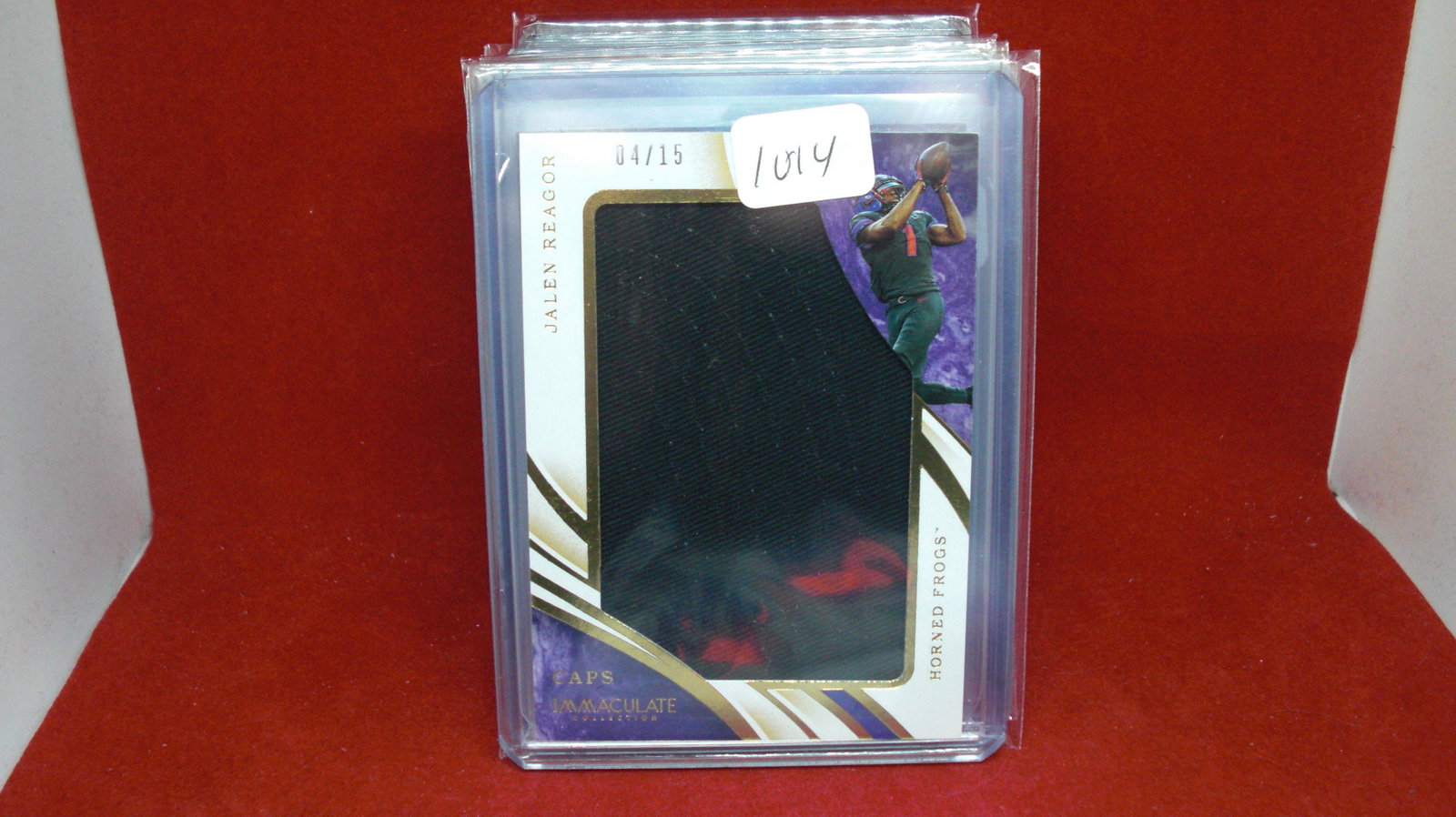 jalen reagor immaculate jumbo jersey 04/15 (1 of 1)
